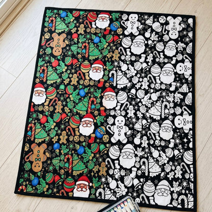 Farbenschnee™ Maldecke im Weihnachtsdesign