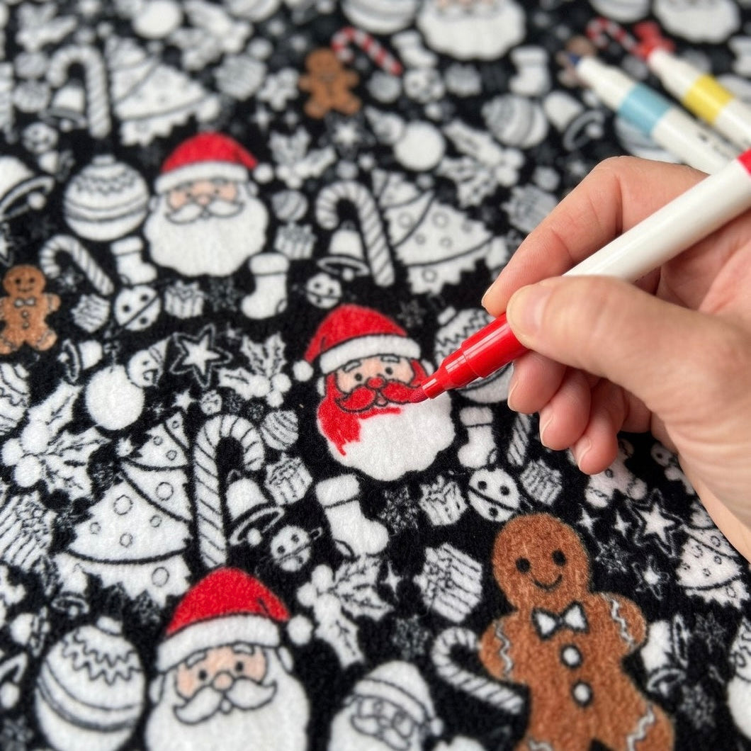Farbenschnee™ Maldecke im Weihnachtsdesign